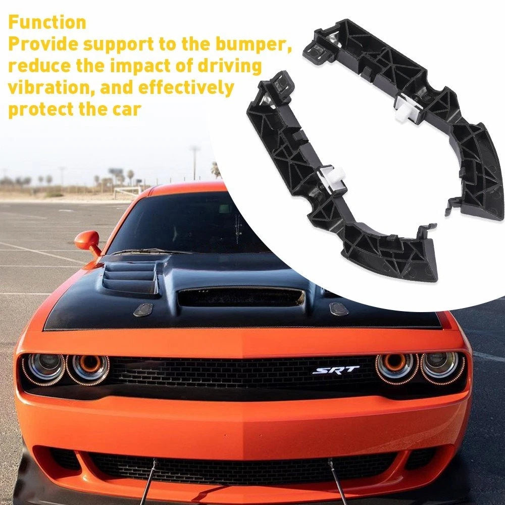 For 2008-2021 Dodge Challenger Front Bumper Retainer Support Bracket LH&RH 2-20X