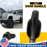 Black Exterior Door For 2004-2012 Chevrolet Canyon Handle Rear Left