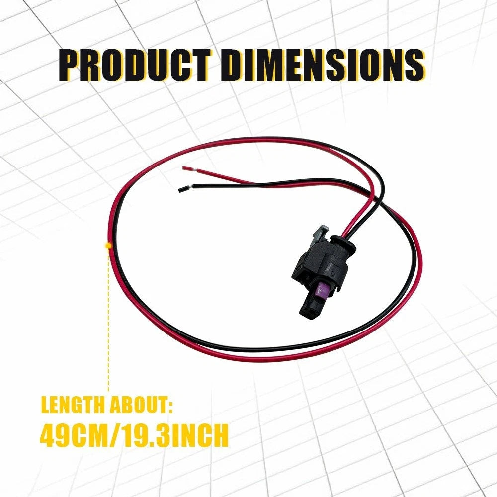 4-40X Side Marker Turn Signal Light Lamp Connector Plug Fit 2015-on Chrysler 300