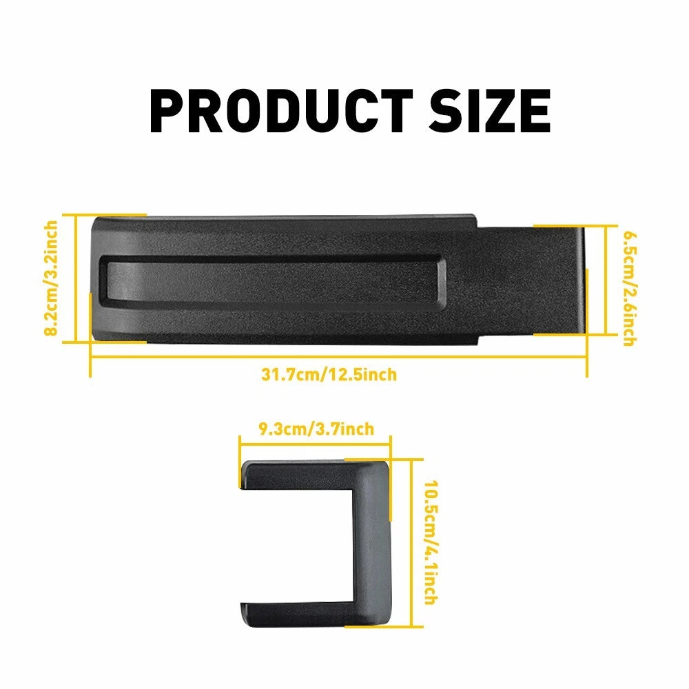 Tailgate Hinge Covers Trim For 2007-2018 Jeep JK Wrangler 55397091AC, 55397092AC
