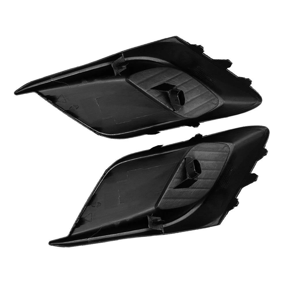 2-20 Front Left Right Fog Light Hole Lamp Bezel Trim Black for 2014-2016 Mazda 3