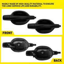 Load image into Gallery viewer, For 2004-2011 Mitsubishi Endeavor Front&amp;Rear Right Outer Door Handle Black 2-20X
