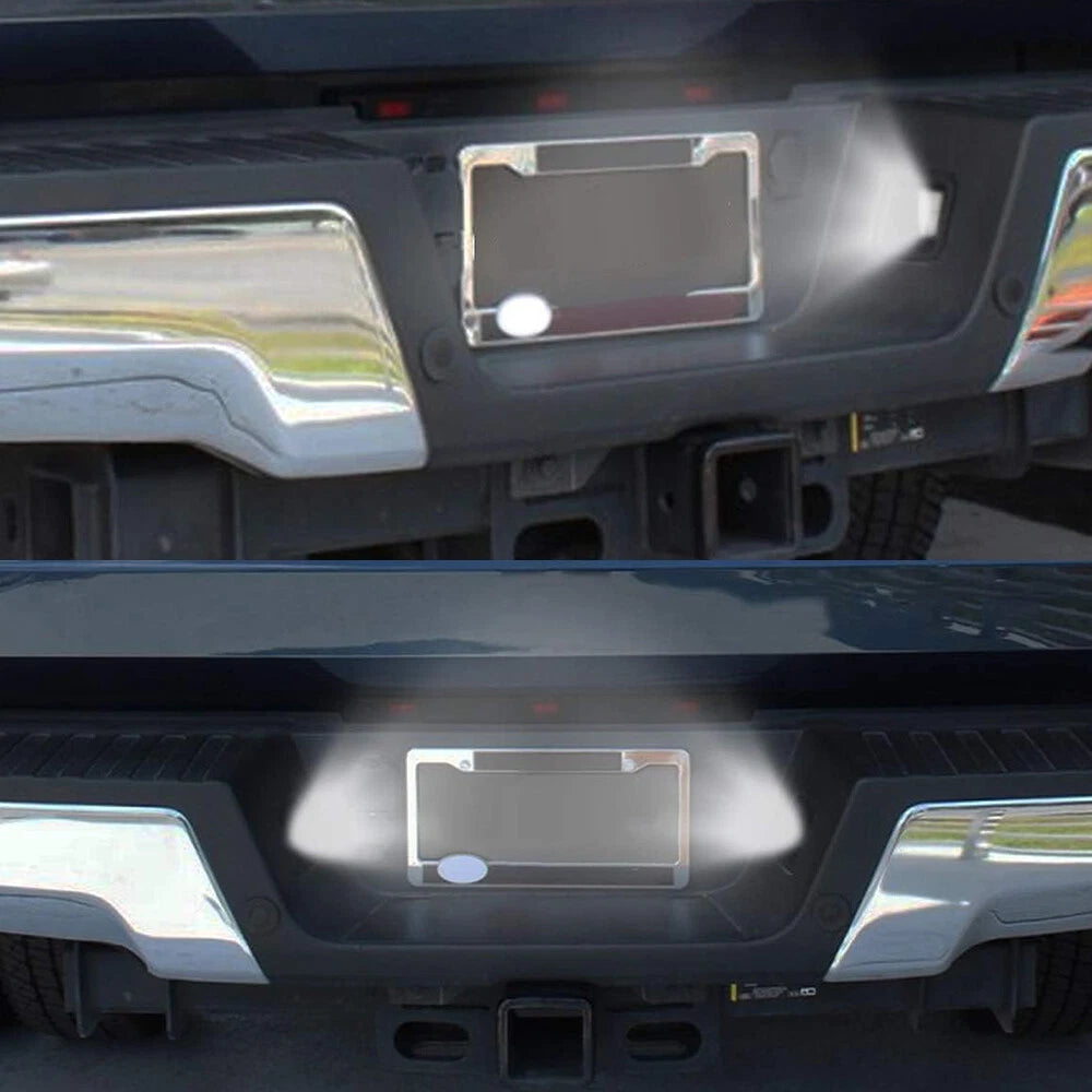 LED White LED License Plate Light For Ford F250 2017-2022 F350 F450 Super Duty