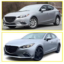 Load image into Gallery viewer, 2-20 Front Left Right Fog Light Hole Lamp Bezel Trim Black for 2014-2016 Mazda 3