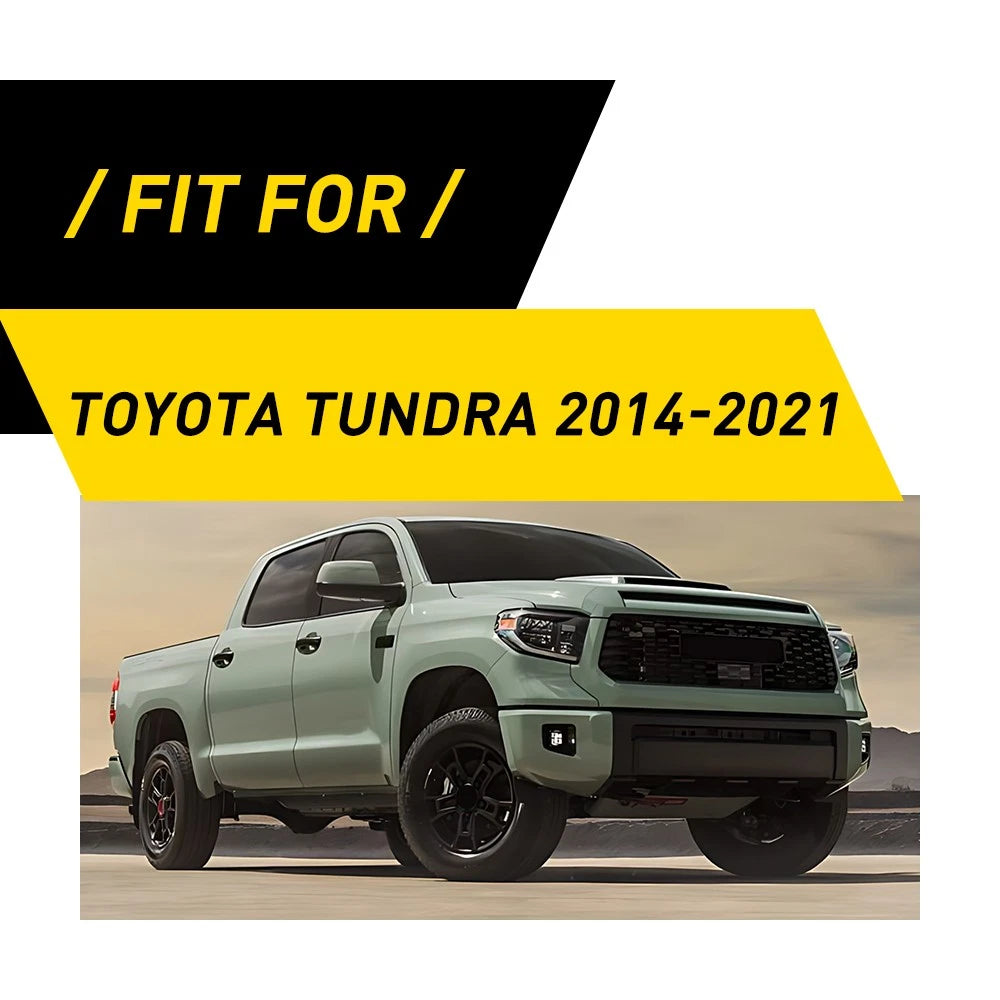 3x Gear Shift Cover Interior Decor Trim Carbon Fiber Fit Toyota Tundra 2014-2021