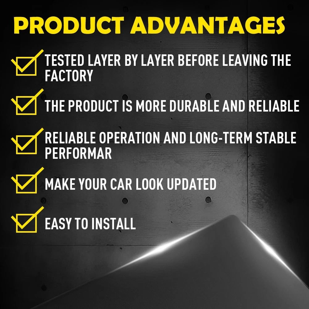 2-20X Fit 2014-2018 Ram ProMaster 1500 Rear Gray Exterior Body Side Molding Trim