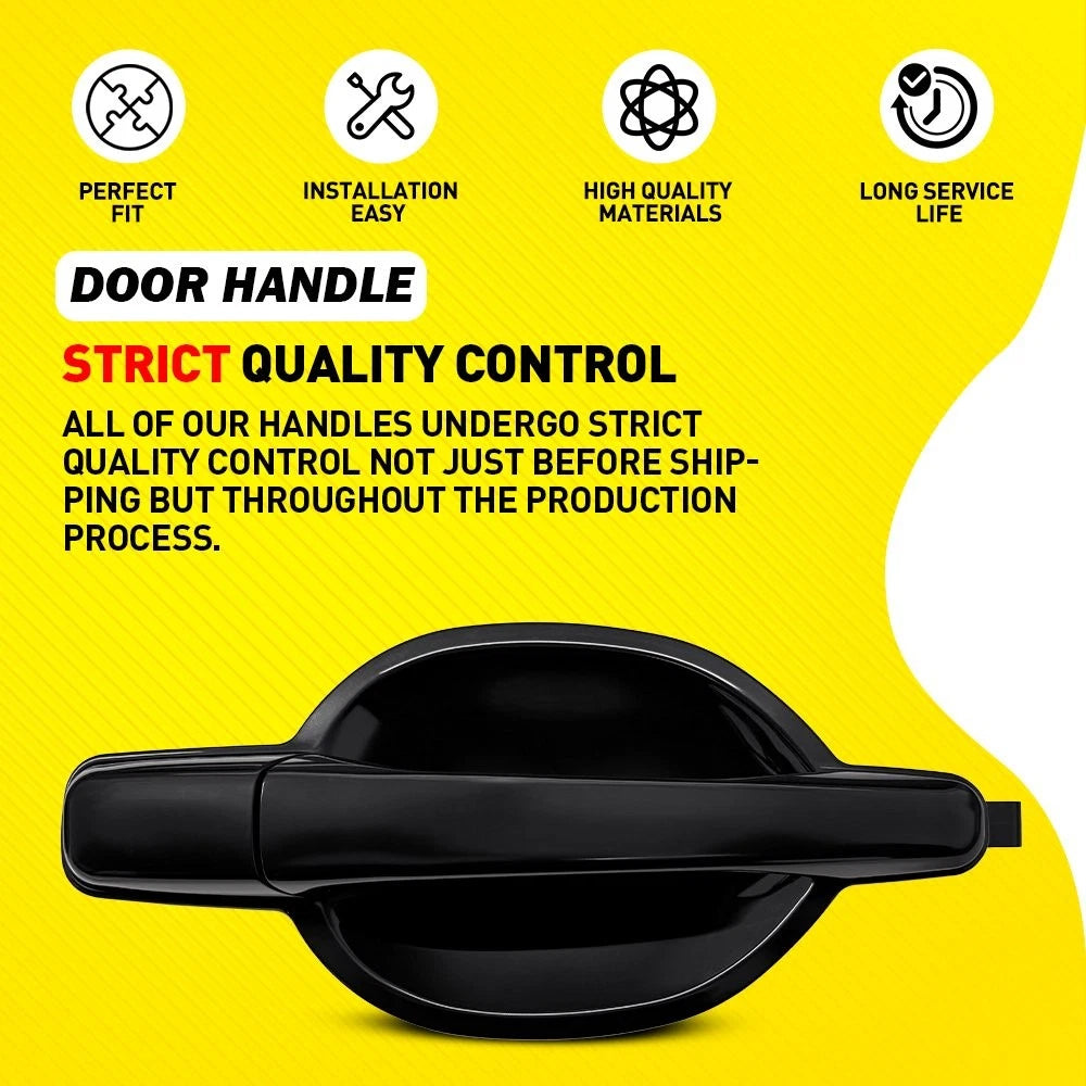 Front Passenger Side 1PCS Door Handle Exterior for 2004-2011 Mitsubishi Endeavor