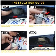 Load image into Gallery viewer, {Plug&amp;Play} WHITE LED License Plate Light Lamp For Honda CRV/Fit/Odyssey/Element