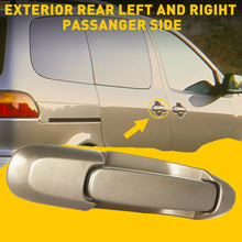 Load image into Gallery viewer, Rear Sliding Beige Door Handle Passenger or Driver Side For Sienna Toyota 98-03
