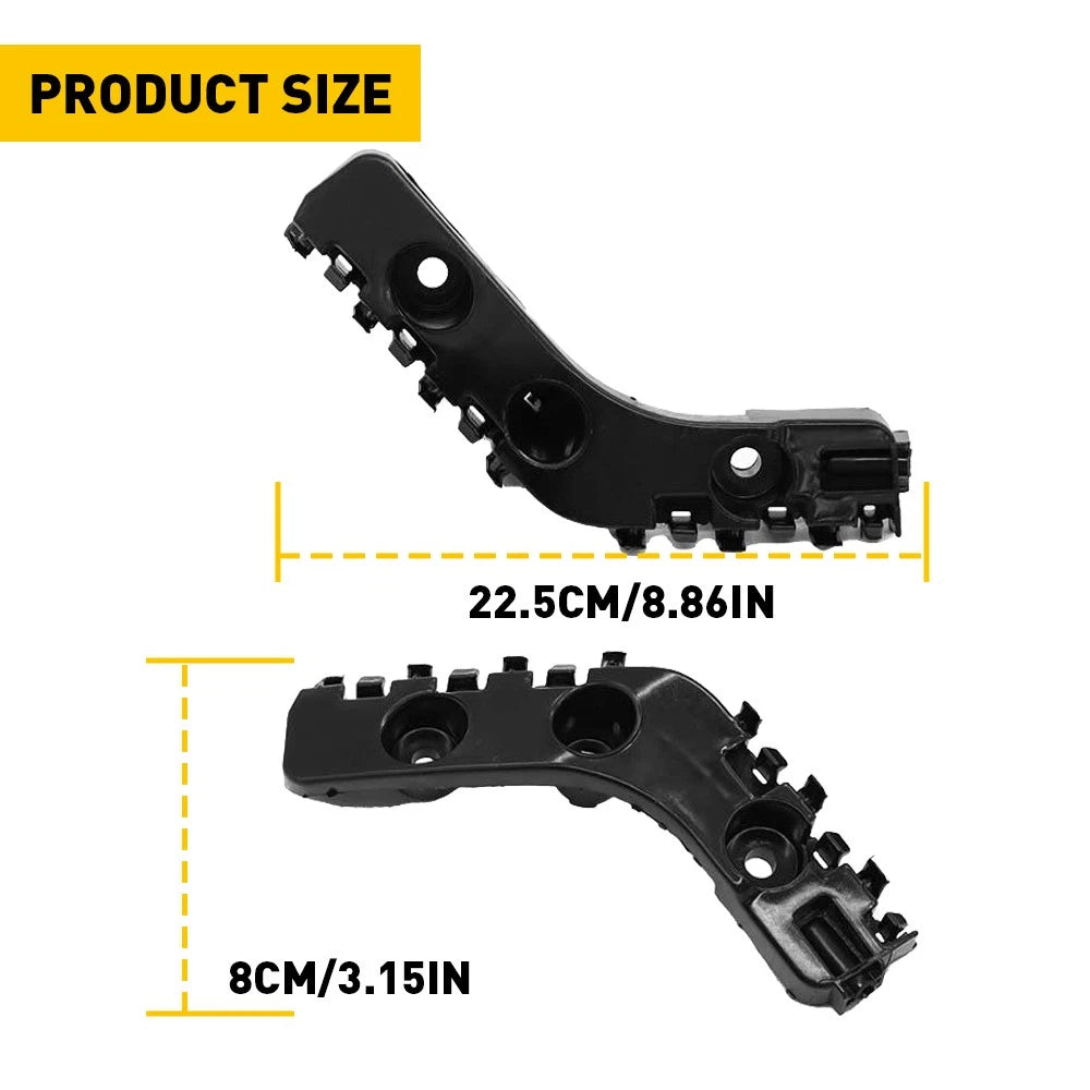 New Front & Left Bumper Right for Brackets Fit Jeep Grand Cherokee 2014-2021 US
