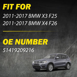 Left Interior Right Door Handle Cover Panel Trim for BMW 2011-2017 X3 F25 X4 F26