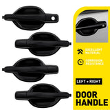 For 2004-2011 Mitsubishi Endeavor Exterior Door Handle Armrest Left Right Black