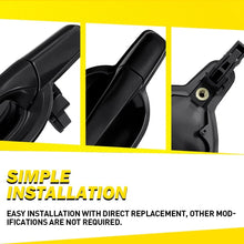 Load image into Gallery viewer, For 2004-2011 Mitsubishi Endeavor Front&amp;Rear Right Outer Door Handle Black 2-20X