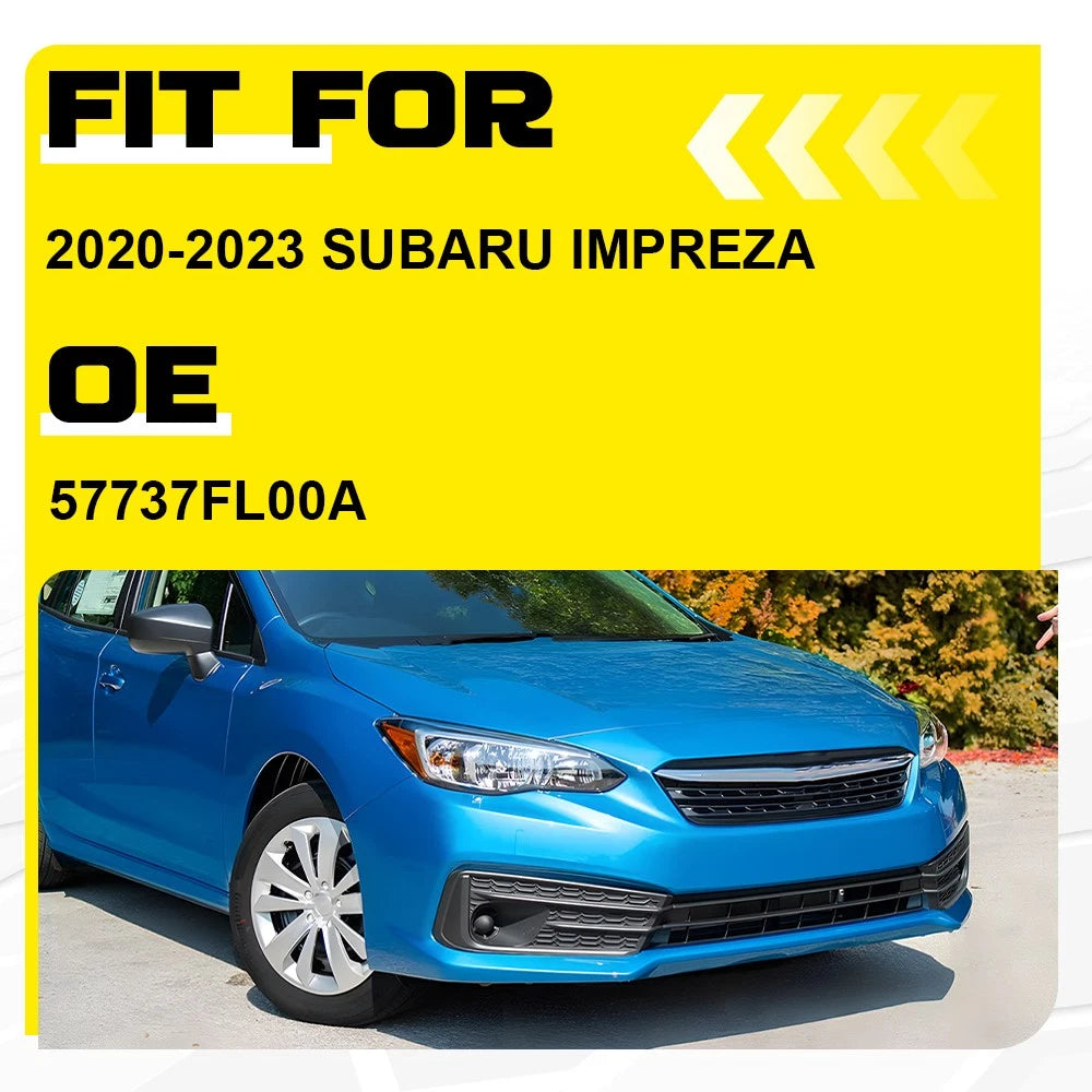 For 2020-2023 Subaru Impreza Front Right Bumper Fog Lamp Bezel Cover 57737FL00A