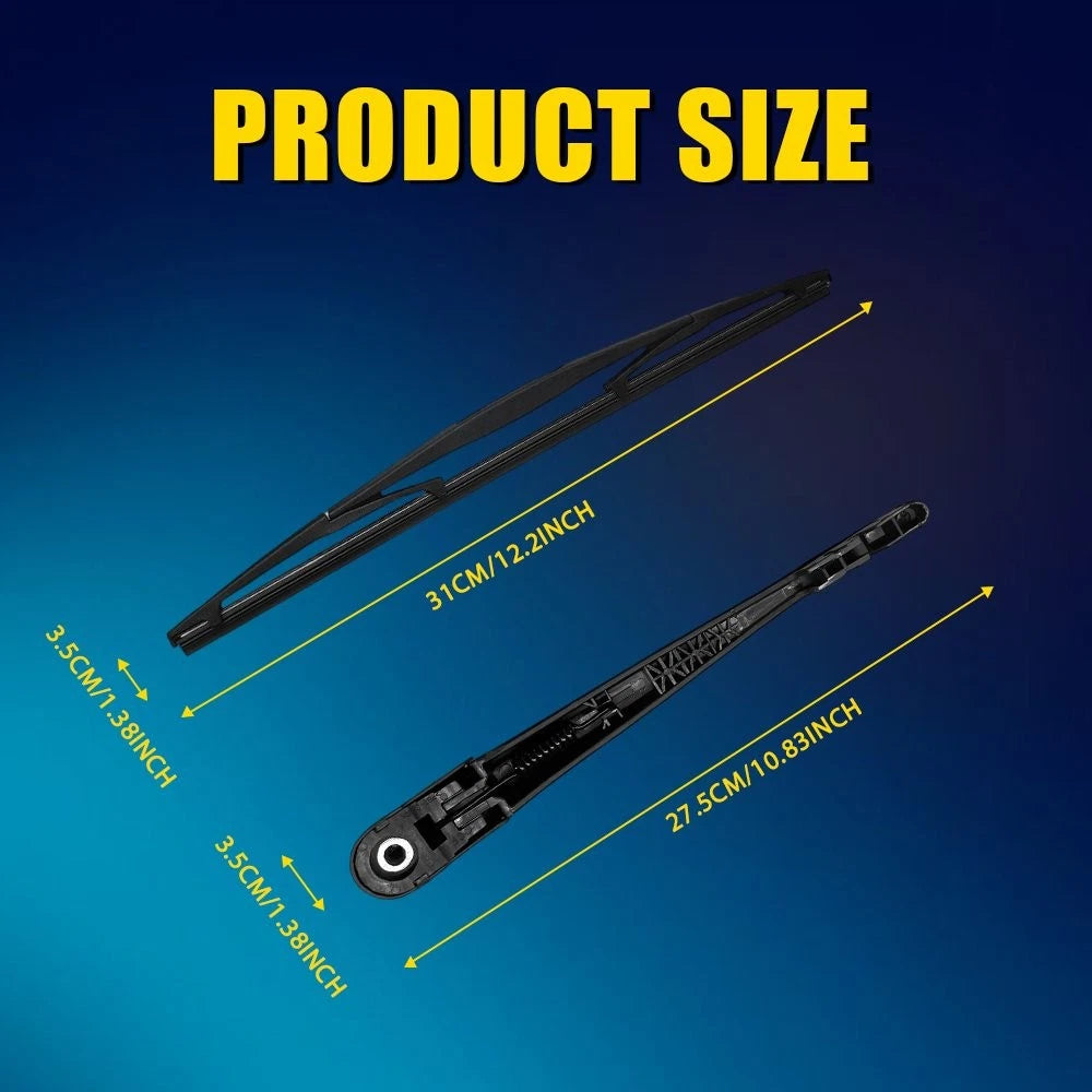 1Set 287806GX5A Rear Window Wiper Arm & Blade Kit for 2017-2024 NISSAN ARMADA