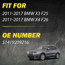 Load image into Gallery viewer, Inner Door Handle Pull Trim Cover Set Beige/Black for 2011-17 BMW X3 F25 X4 F26