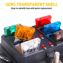 Load image into Gallery viewer, 220Pcs Car Assorted Auto Fuse Replacement regular fuses size blade ATO ATC ATM