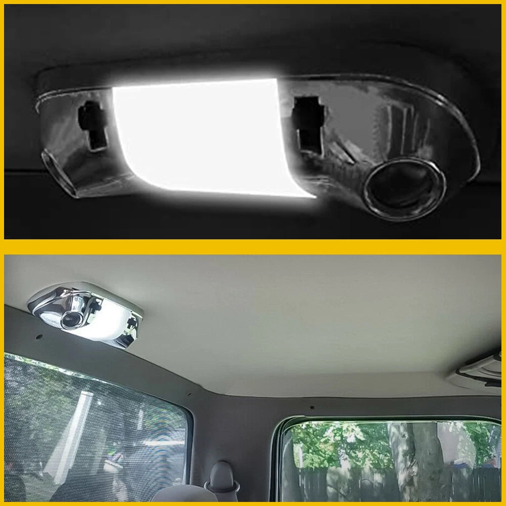 or F150 Bronco Fit Ford Overhead 80-96 250 Ceiling Light Dome Bulb White Cover
