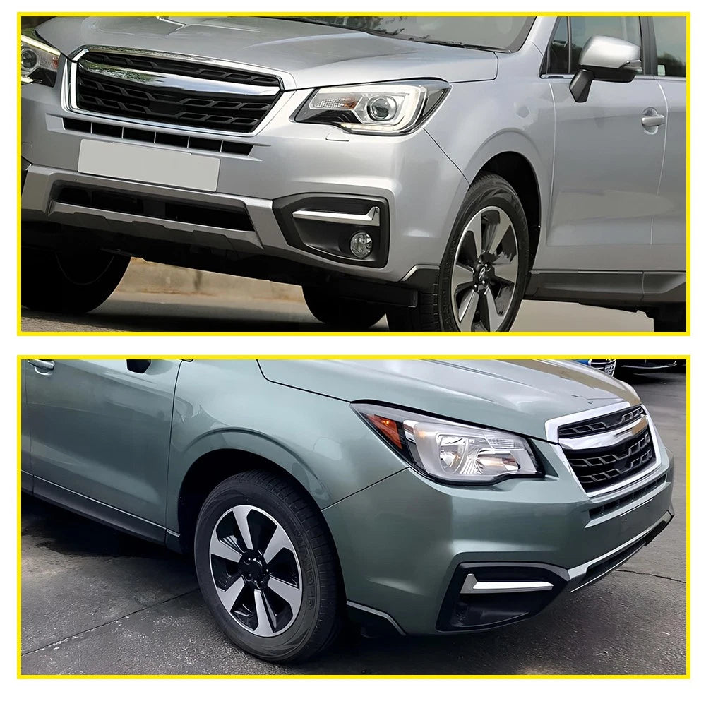 Front Fog Bumper Molding Cover Light 2017-18 for Trim Forester Subaru Left Right
