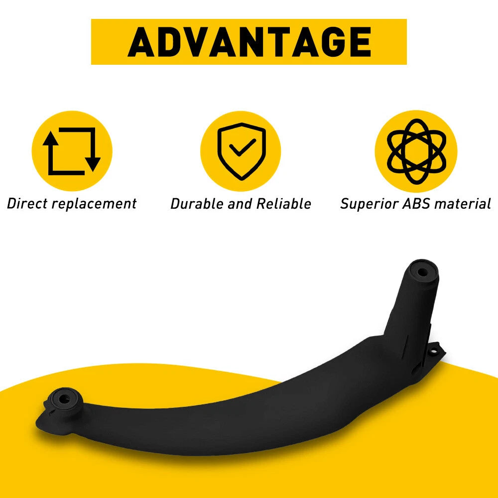 For BMW E70 X5 X6 2007-2014 Passenger Right Inner Door Handle Pull Trim Cover