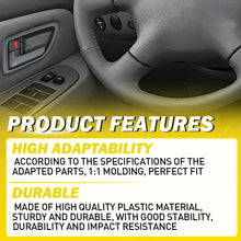 Load image into Gallery viewer, 4x Gray Inner Door Handle + Bezel Fit 2004-2006 Toyota Tundra Pickup Crew Cab