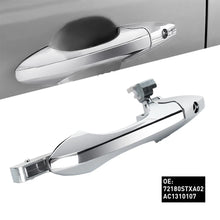 Load image into Gallery viewer, 1X Exterior Door Handle For 2007-2013 Acura MDX Front Driver Side Chrome Plastic