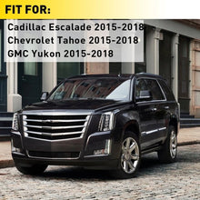 Load image into Gallery viewer, Gloss Black Window B Pillar Posts Trim Cover For Chevy Tahoe GMC Yukon 2015-2018