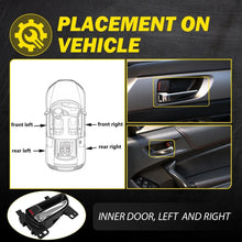 Load image into Gallery viewer, For Subaru IMPREZA 2012-2016 Interior Door Handle Kit Front Rear Left Right 4-40