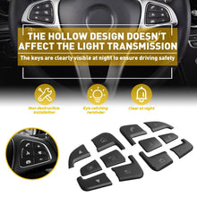Load image into Gallery viewer, 1-10Set Steering Wheel Fit Button Cap 15+ Mercedes B Benz C A GLA GLS GLE CLASS
