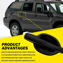 Load image into Gallery viewer, 1-10X Door Handle Black For 2004-2011 Mitsubishi Endeavor Rear Right Side Outer