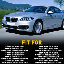 Load image into Gallery viewer, Inner Door Panel Handle Pull Cover Trim Fit Set BMW 5 Series F10 F11 F18 Black