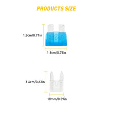 Load image into Gallery viewer, 220Pcs Car Assorted Auto Fuse Replacement regular fuses size blade ATO ATC ATM