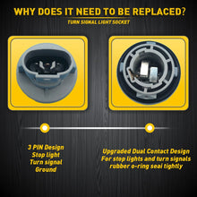 Load image into Gallery viewer, For Honda Civic Front Turn Signal Light Bulb Socket Connector Plug 33302-SR3-A01