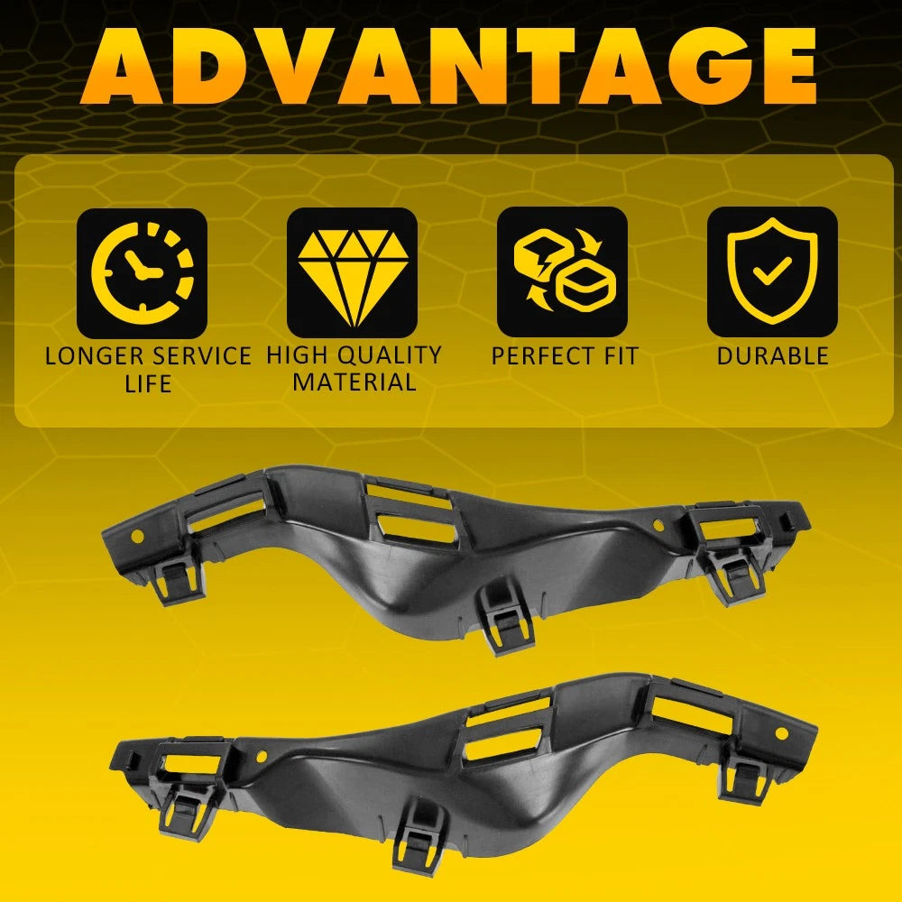 Rear Pair Bumper Retainer Bracket Support Sets For Escape 2008-2011 Mariner Ford
