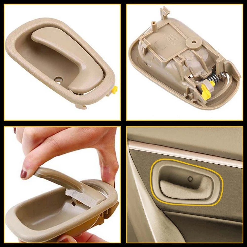 1/2x for Toyota Corolla Outdoor Interior Front Handle Door Driver Rear Passenger