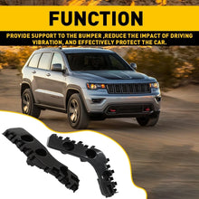 Load image into Gallery viewer, New Front &amp; Left Bumper Right for Brackets Fit Jeep Grand Cherokee 2014-2021 US