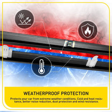 Load image into Gallery viewer, Fit 1984-1989 Toyota 4Runner Replacement Door Window Weatherstrip Seal Trim 4-40