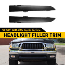 Load image into Gallery viewer, FOR 2001-04 TOYOTA TACOMA BUMPER Pair GRILLE FRONT TRIM HEADLIGHT PANELS FILLER