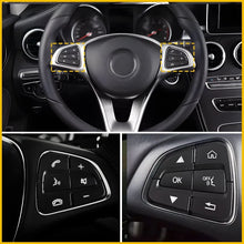 Load image into Gallery viewer, 1-10Set Steering Wheel Fit Button Cap 15+ Mercedes B Benz C A GLA GLS GLE CLASS