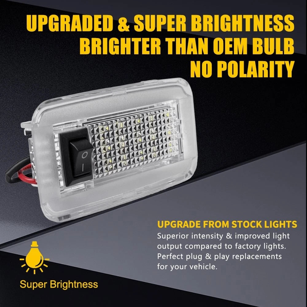 1PCS For 2018-on LEXUS 2021-on Toyota Rear Tailgate Cargo Dome LED Light 18SMD