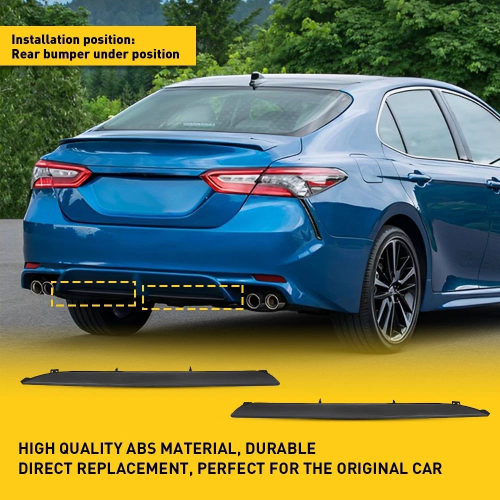 2X Right Left Rear Bumper Lower For Trim Molding 2018-2020 Camry Toyota SE/XSE