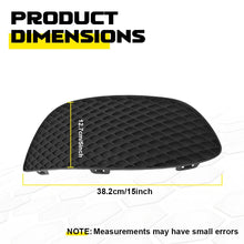 Load image into Gallery viewer, Front Left Right Bumper Fog Light Cover Grille for Mercedes Benz C300 2015-2018