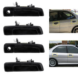 2/4X Front Rear Left Right Exterior Door Handles for Mitsubishi Mirage 1997-2002