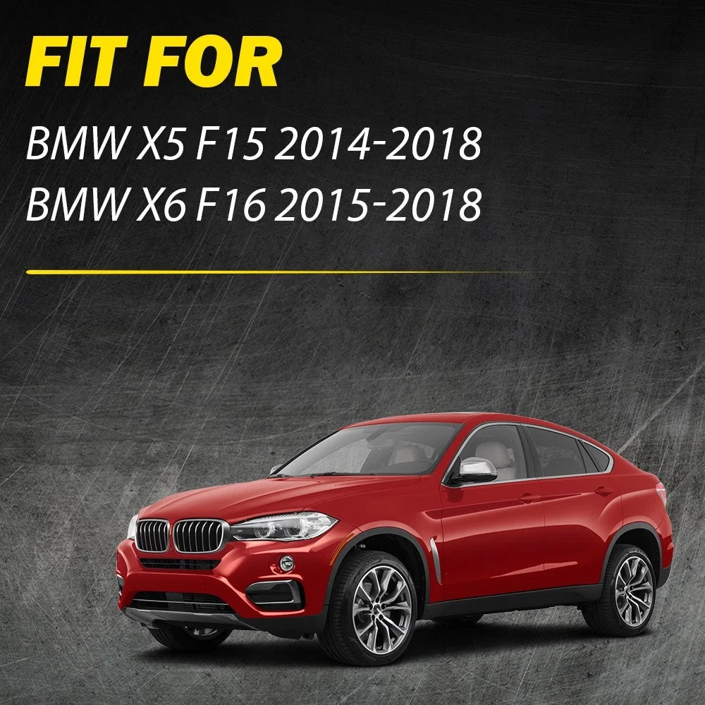 3-30X Interior Inner Door Handle Pull Trim Cover for BMW X5 F15 X6 F16 2014-2018