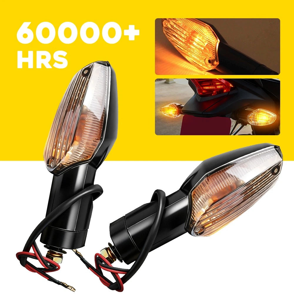 Pair Turn Signals For Honda CBR250R 2011-2018 CBR300R 2015-2021 CB300F 2015-2018