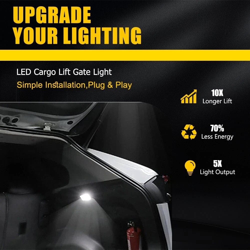 1PCS For 2018-on LEXUS 2021-on Toyota Rear Tailgate Cargo Dome LED Light 18SMD