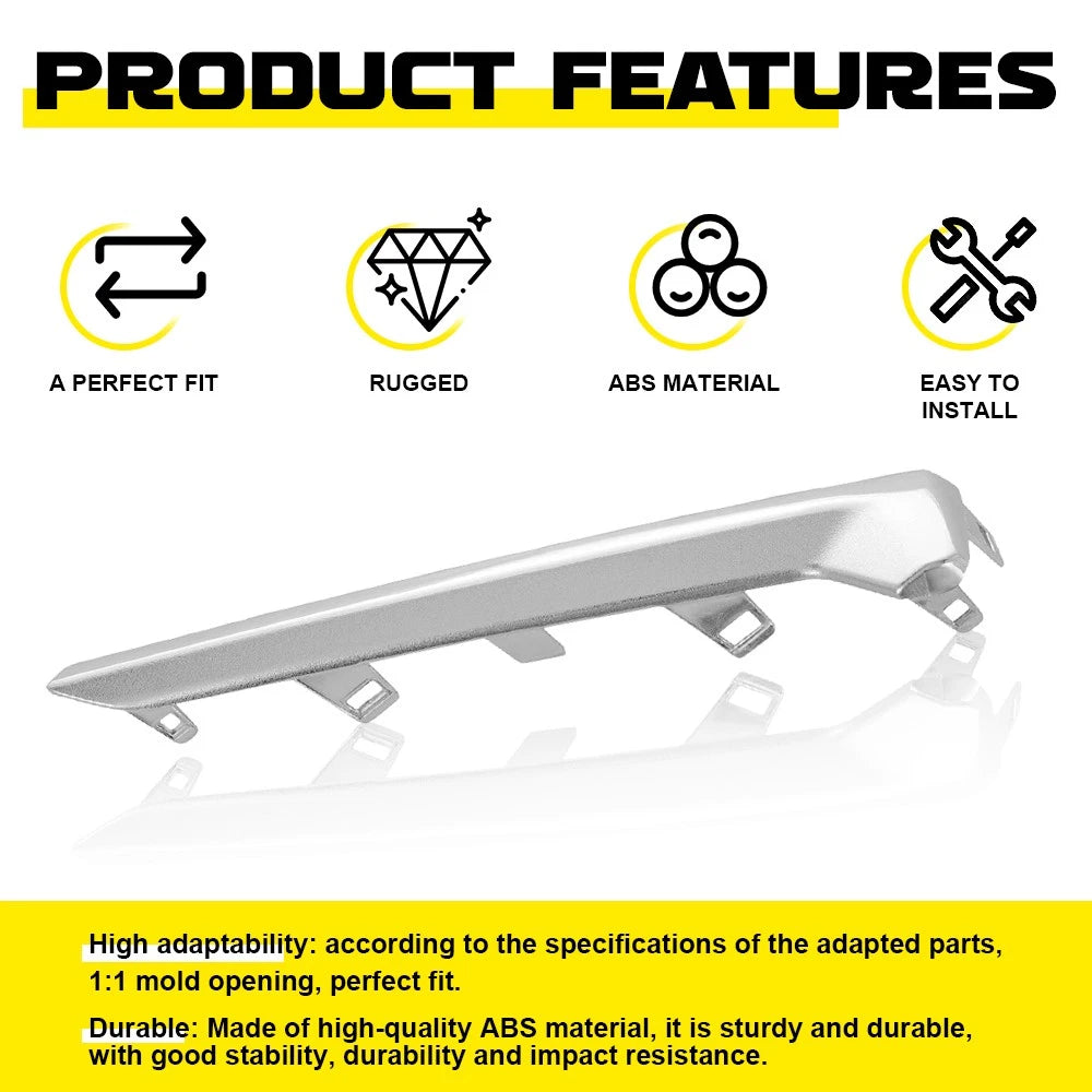 Front Fog Bumper Molding Cover Light 2017-18 for Trim Forester Subaru Left Right