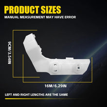 Load image into Gallery viewer, 2Pc Front Bumper Bracket Support Retainer for Infiniti 2014-2015 2008-13 Q60 G37