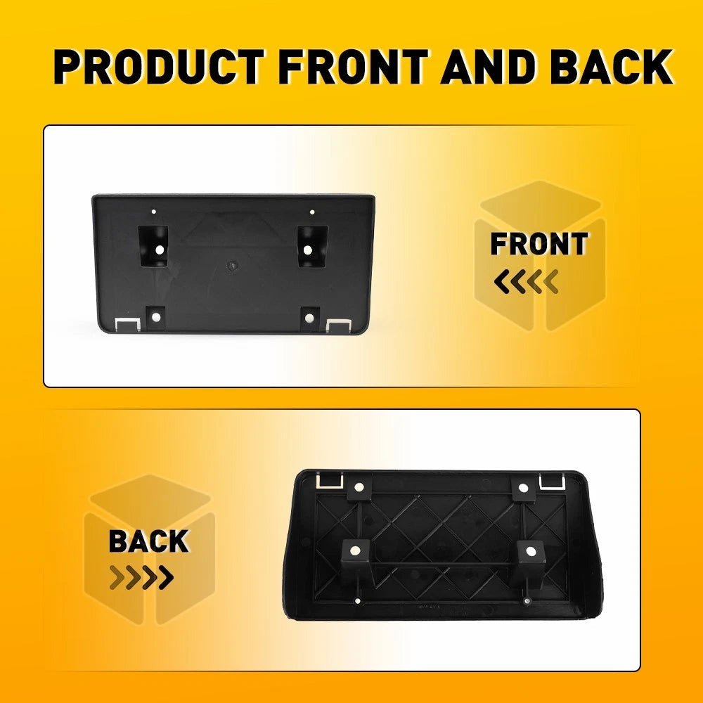License Frame Plate Bracket Front Holder 1997-2001 Dodge Ram for 1500 Laramie,ST