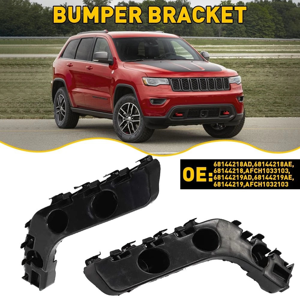 New Front & Left Bumper Right for Brackets Fit Jeep Grand Cherokee 2014-2021 US